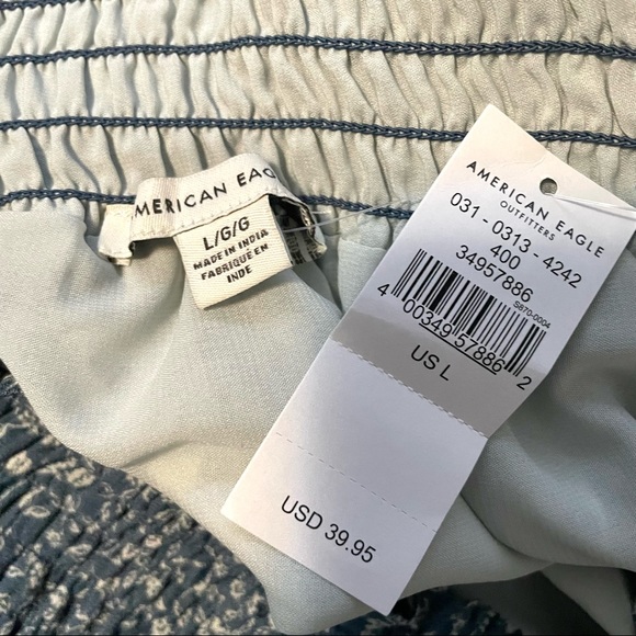 AE Print Mix Tiered Mini Skirt NWT - Picture 8 of 9